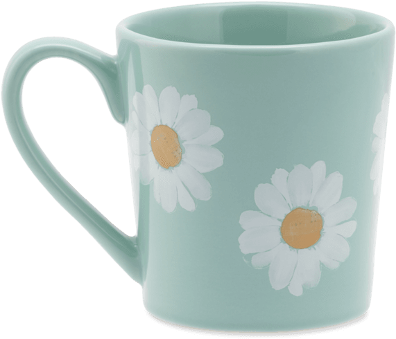 Daisy Mug (570x570), Png Download