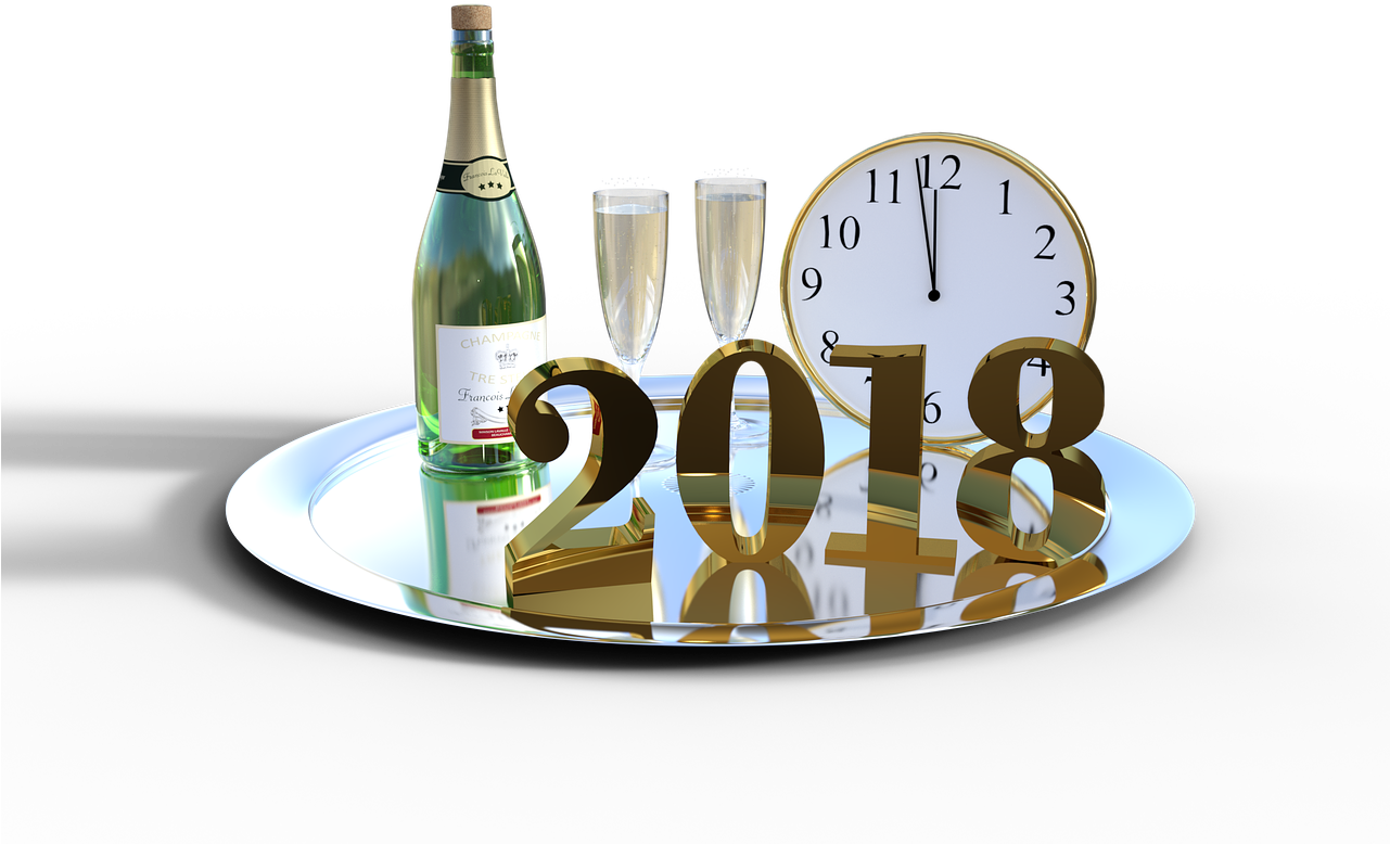 Advance Happy New Year 2018 Images, New Year Advance - Happy New Year 2018 Images Png (960x660), Png Download