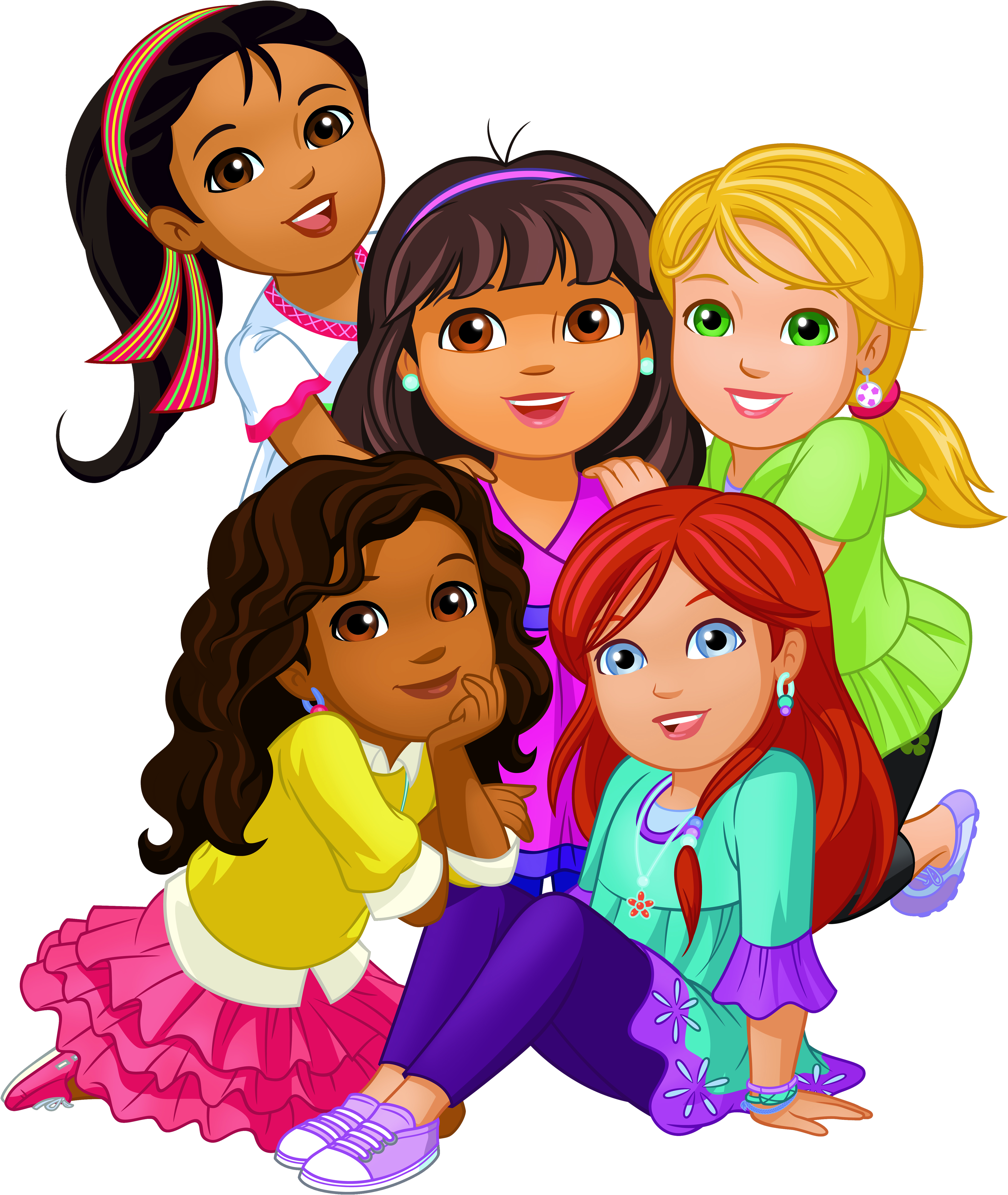 Friends Png (4262x5000), Png Download