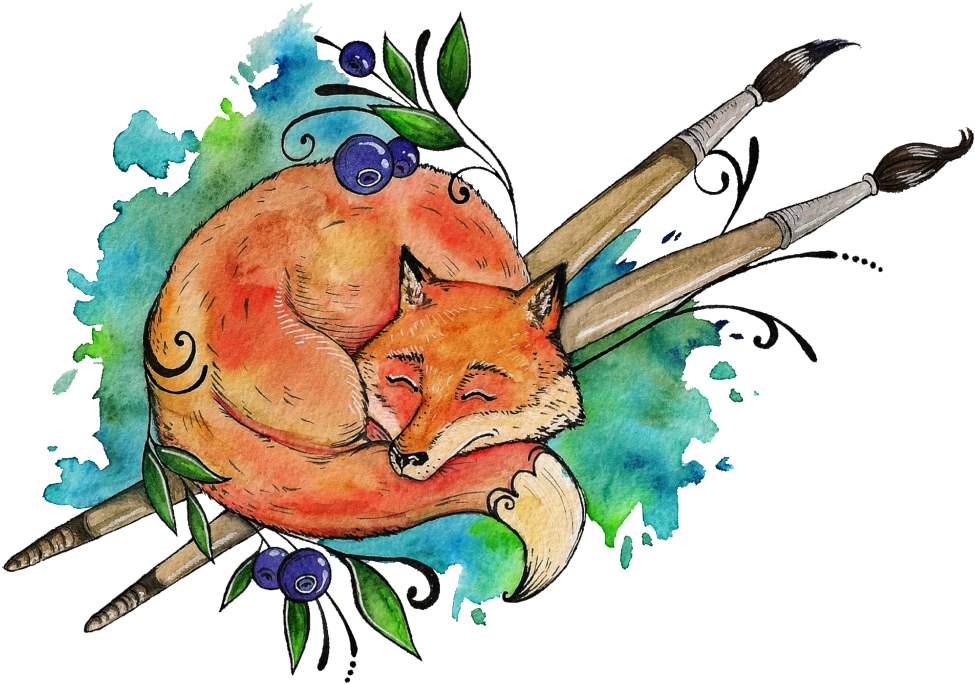 Break The Fox Cartoon Transparent - Drawing (1024x1024), Png Download