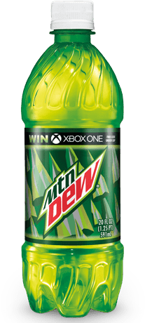 Food - Mountain Dew Bottle Png (295x459), Png Download