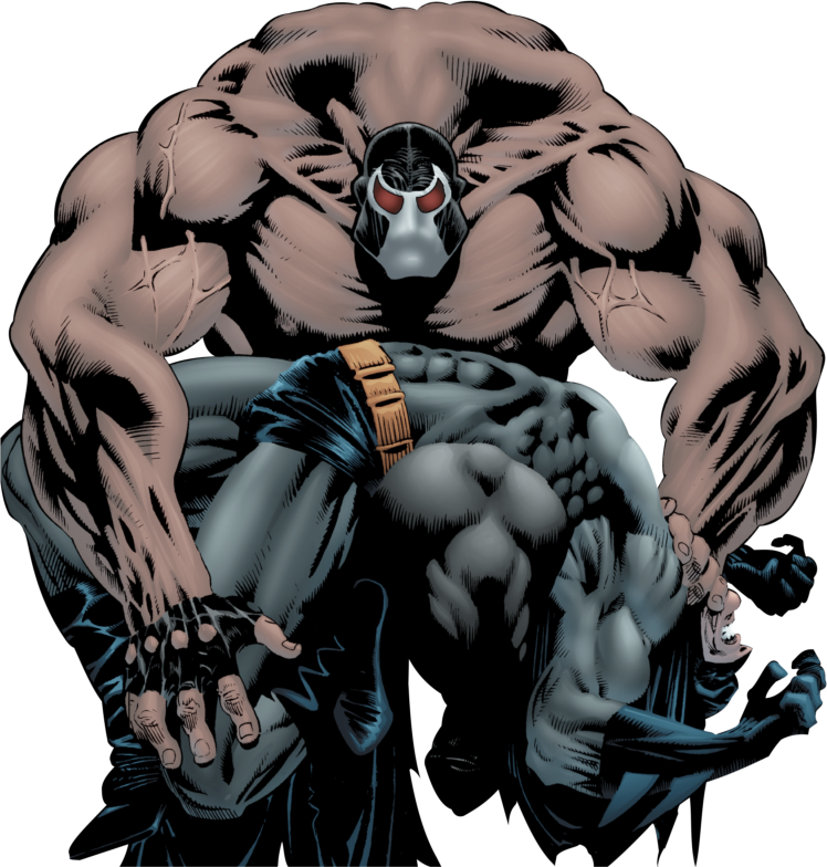 Bane Batman Png - Batman Knightfall Vol. 1 (748x784), Png Download