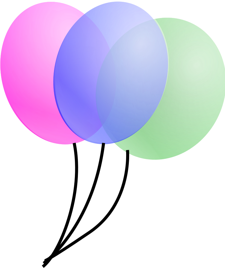 Balloons Png Clip Arts (500x600), Png Download