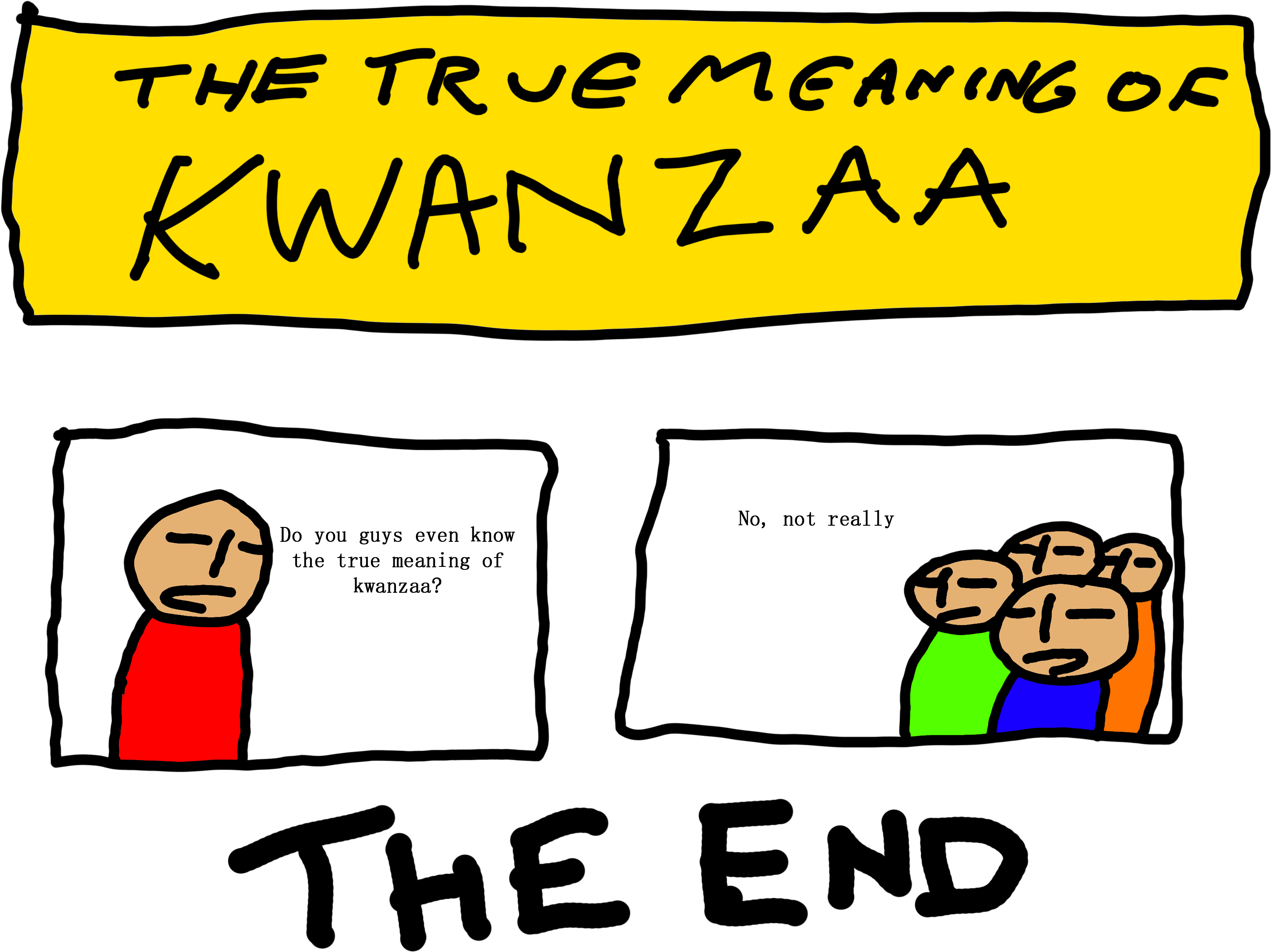 Kwanzaa - Kwanzaa Meaning (3080x2349), Png Download