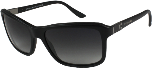 Bvlgari Bv7011 Matte Black Sunglasses - Occhiali Da Sole Ray Ban Uomo (500x300), Png Download
