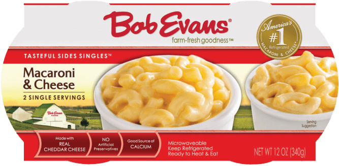 Bob Evans Macaroni And Cheese Two Singles - Bob Evans Macaroni And Cheese (700x700), Png Download