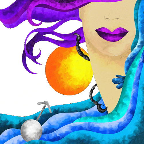 Scorpio Woman - Scorpio (500x500), Png Download