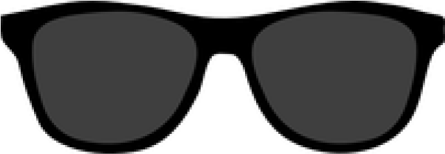 Calvin Klein Black Round Sunglasses Men (640x480), Png Download