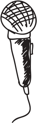 Microphone Drawing Icon Image - Microphone Drawing (550x550), Png Download