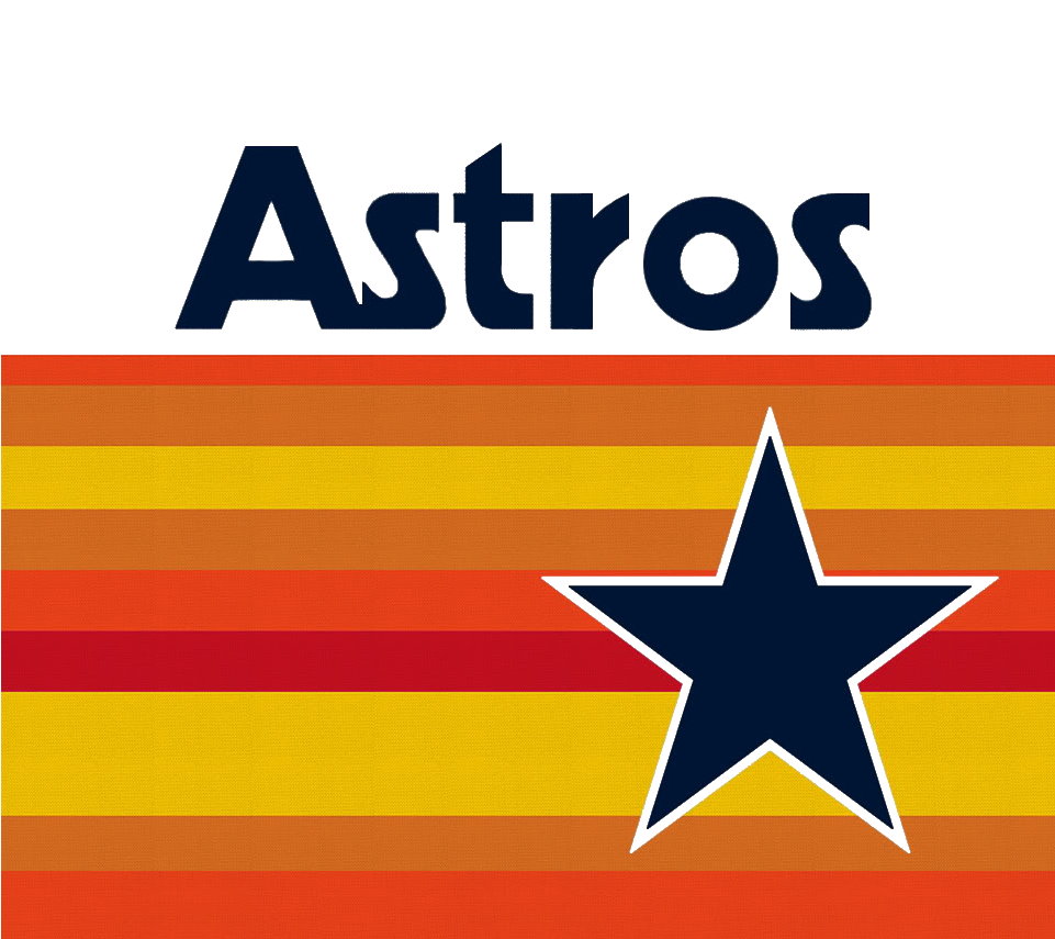 2018 Regular Season - "astro" -t-shirt-baseball Houston Astros-new-navy-rated-retro- (1300x854), Png Download