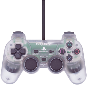 Photo - ソニー デュアルショック 2 ゲームパッド - Ps2用 - クリスタル (500x345), Png Download
