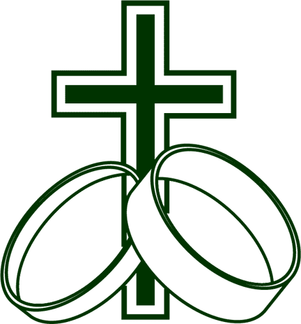 For The Celebration Of The Sacrament Of Marriage, Mandated - Symbol Of Holy Matrimony (432x464), Png Download