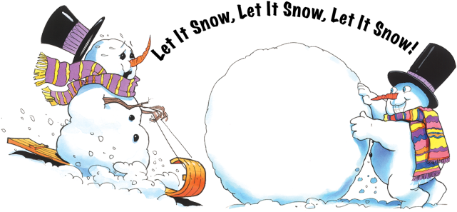 Snow - Clipart - Snow (640x310), Png Download