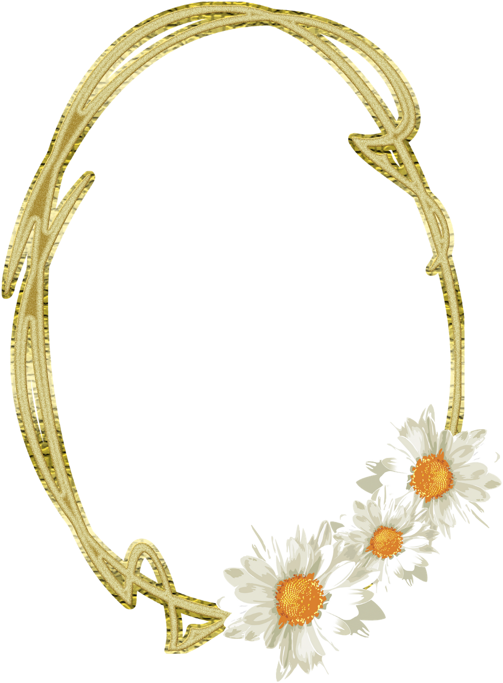 Frames Png Oval Com Flores Oval Frame Png - Picture Frame (1067x1600), Png Download