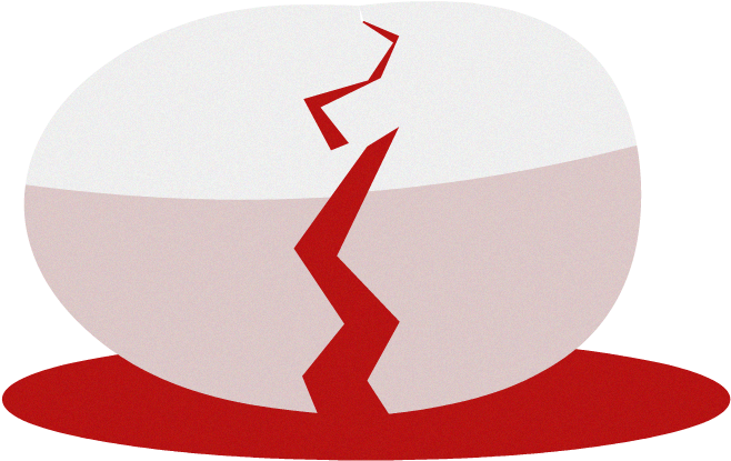 Broken Egg Now Live For Itch - Circle (700x459), Png Download