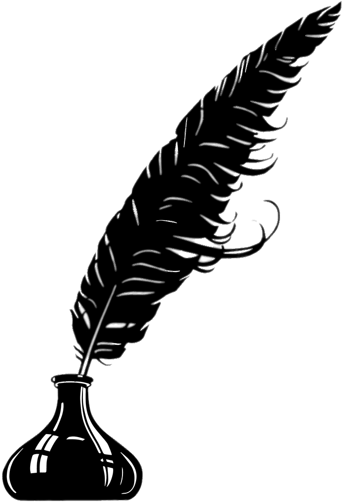 Objects - Ink And Pen Clipart (800x1082), Png Download