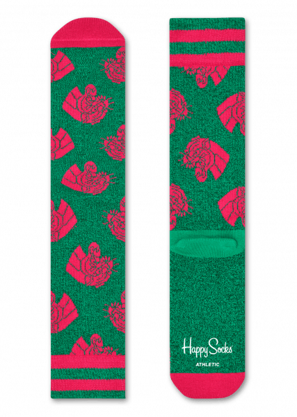 Happy Socks Athletic Mountain Lion Sock (427x600), Png Download