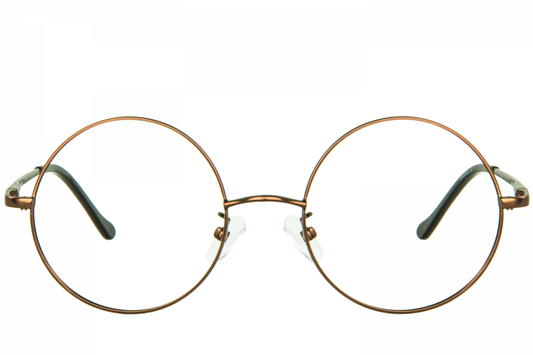 Hansel Bronze Round Glasses - Macro Photography (1800x1200), Png Download