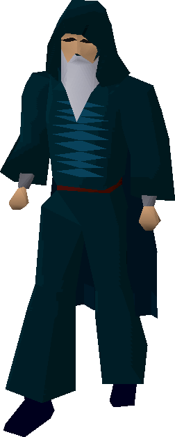 Mysterious Old Man - Runescape Mysterious Old Man (252x627), Png Download