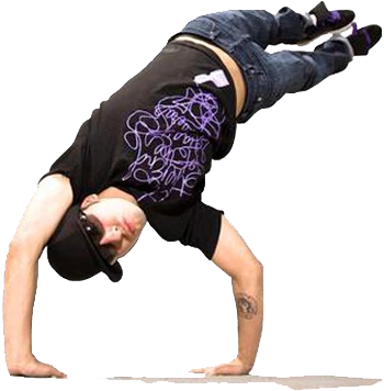In Conclusion I Think Hip Hop Is A Unique And Popular - Dance (350x356), Png Download