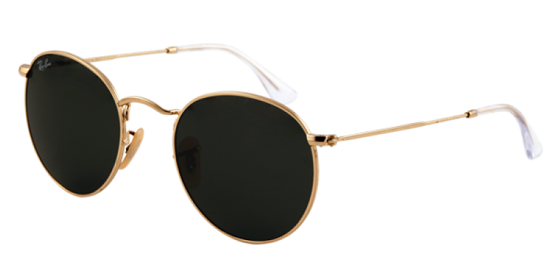 Rbyj Ray Ban Rb3447 Round Metal Sunglasses, 50mm (800x1085), Png Download