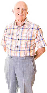 Old Woman Sweater - Senior Citizen (324x403), Png Download