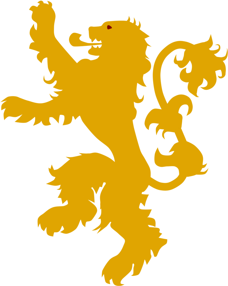 Lion By Imalune On Deviantart - Game Of Thrones Lannister Png (1024x1179), Png Download