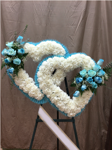 Double Heart Wreath - Heart (480x480), Png Download