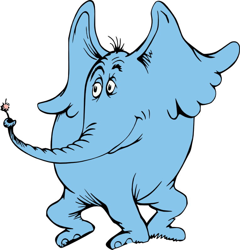 Picture Library Download Dr Seuss Hears A Who At Getdrawings - Horton Hears A Who Clipart (765x795), Png Download