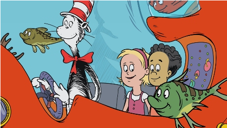 Posted By Pbs Publicity On Feb 16, 2011 At - Cat In The Hat Knows (640x360), Png Download