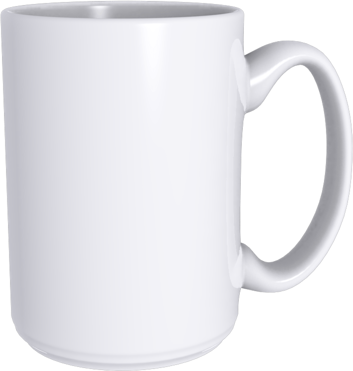 Fargrik Mug Stoneware White - 15 Oz Mug Png (1000x1000), Png Download