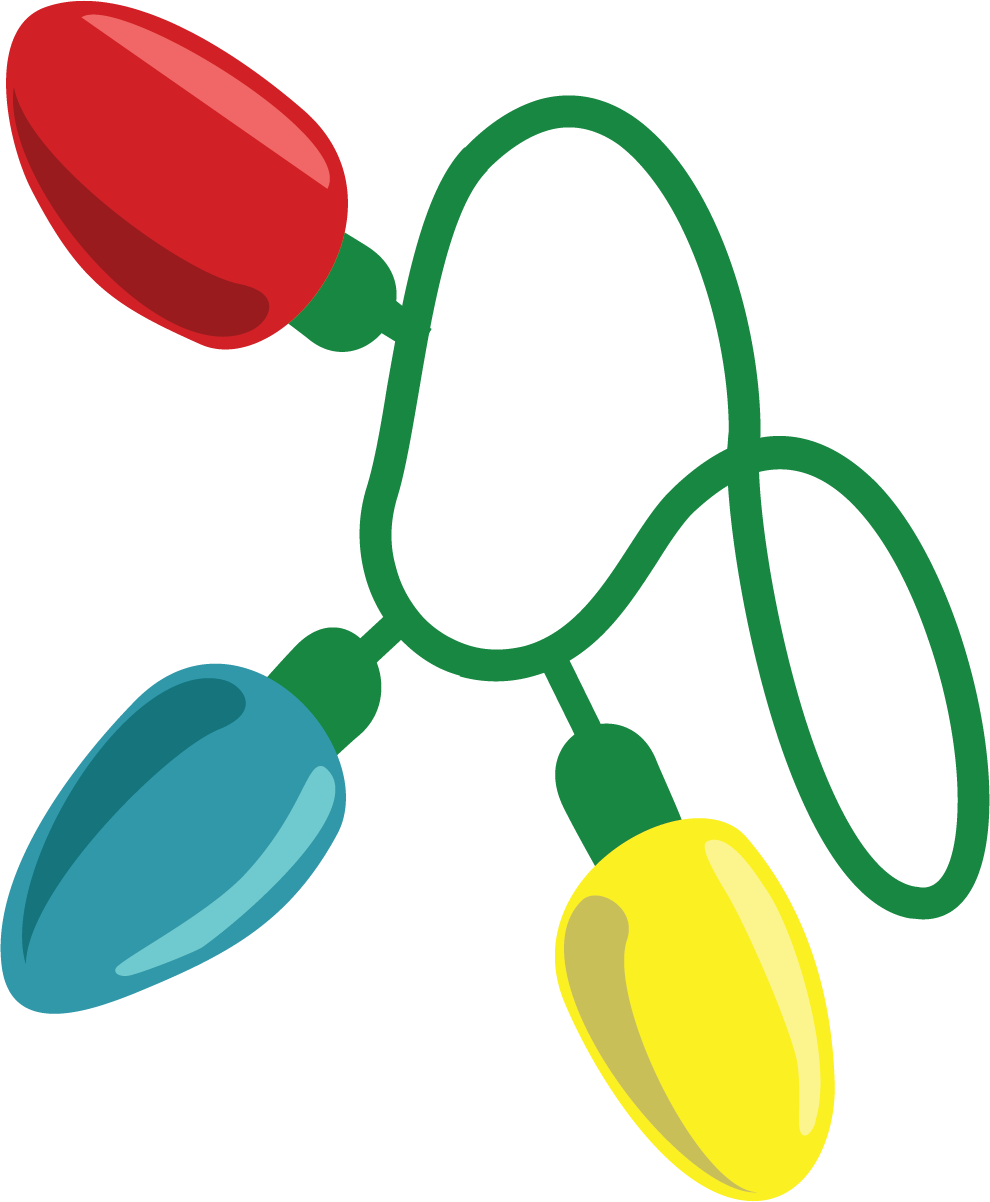 Download Christmas Light Clipart Holiday Labels Clip Art Full Size Png Image Pngkit