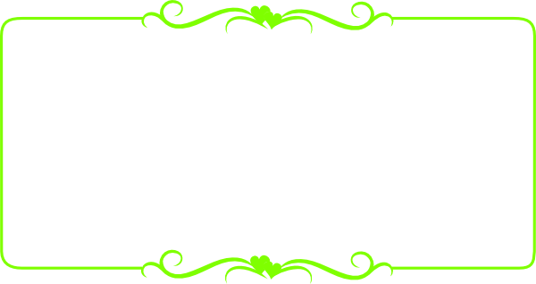 How To Set Use Heart Scroll Border Clipart (600x318), Png Download