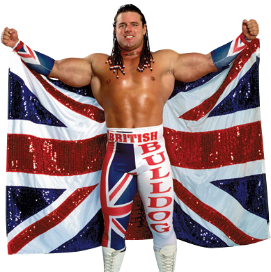 "british Bulldog" Davey Boy Smith - British Bulldog Wwf Wrestler (401x392), Png Download