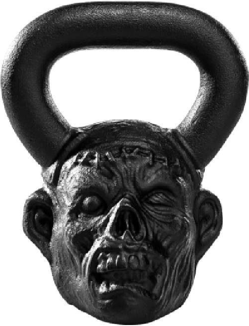 Zombie Bells - Joe Rogan Kettle Bells (439x597), Png Download