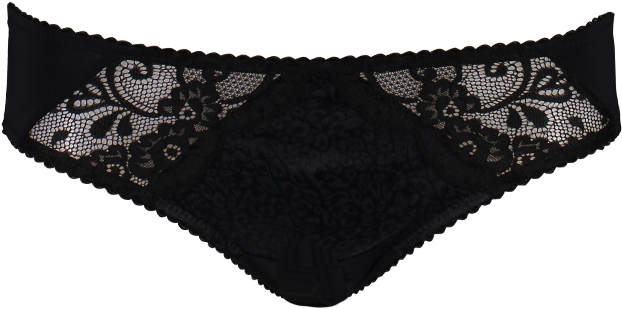 Bikini Brief Leopard Black - Animal Print (900x833), Png Download