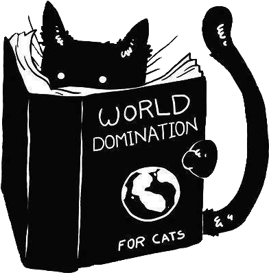 Grumpy Cat Tumblr Transparent Download - Gato Dominando El Mundo (500x498), Png Download