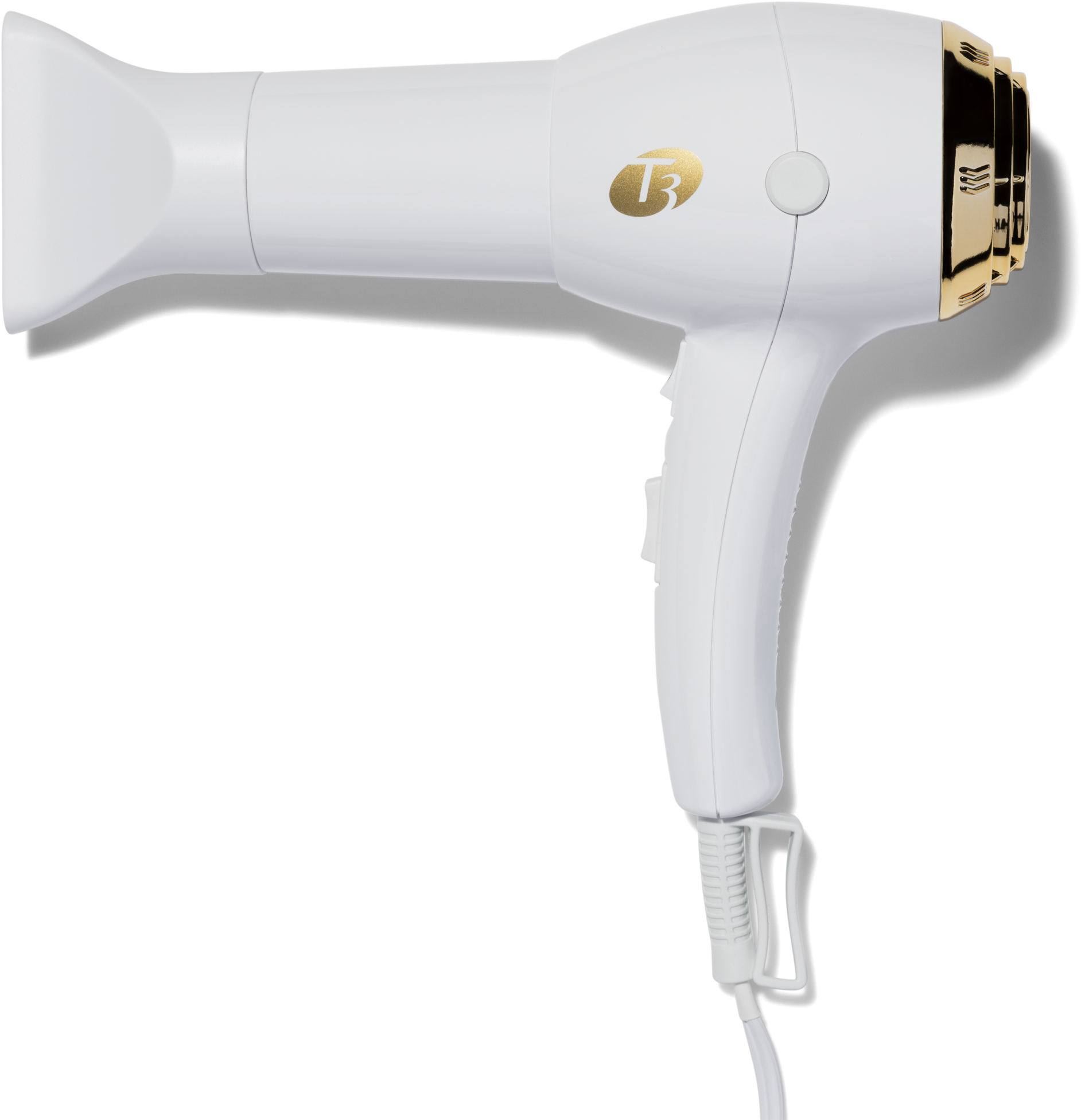 Hair Dryer - T3 Gold Hair Dryer (2000x2000), Png Download