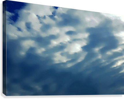 White Cloud Canvas Print - Cumulus (429x344), Png Download