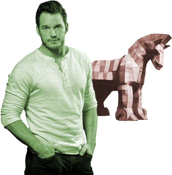 Chris Pratt Is A Trojan Horse - Imágenes Del Actor Chris Pratt (800x800), Png Download
