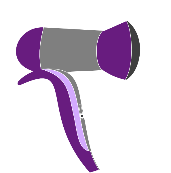 Hair Dryer Cartoon Transparent (594x600), Png Download