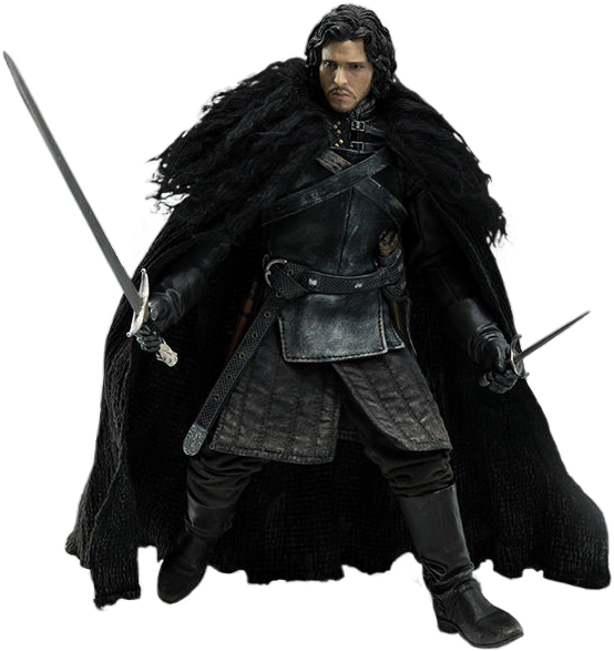 Jon - Threezero Game Of Thrones Jon Snow 1/6 Collectible (566x800), Png Download