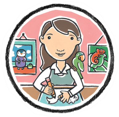 Clip Arts Related To - Mélanie Watt (500x380), Png Download