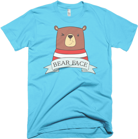 Bear Face T Shirts Swish Embassy - Beliz T Shirts Prints (600x600), Png Download