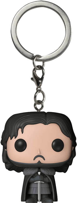 Game Of Thrones Jon Snow Pocket Pop Keychain - Pocket Pop Jon Snow (845x845), Png Download