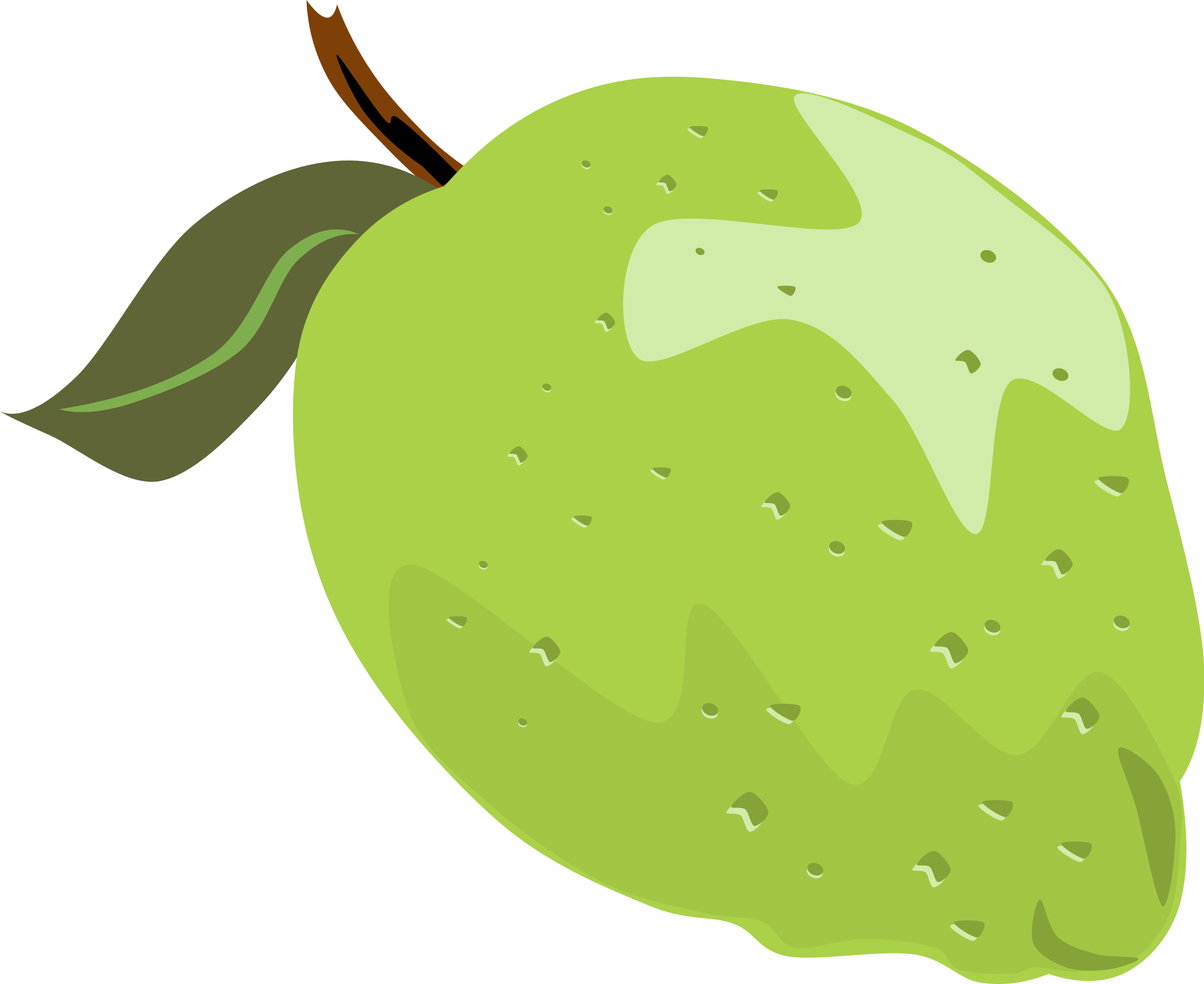 Vector Stock Lime Clip Art A Green Lemon Transprent - Lime Animated (1920x1569), Png Download