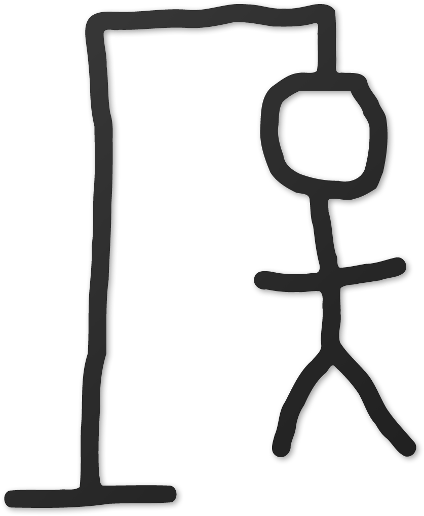 Hangman Figure (1200x1200), Png Download