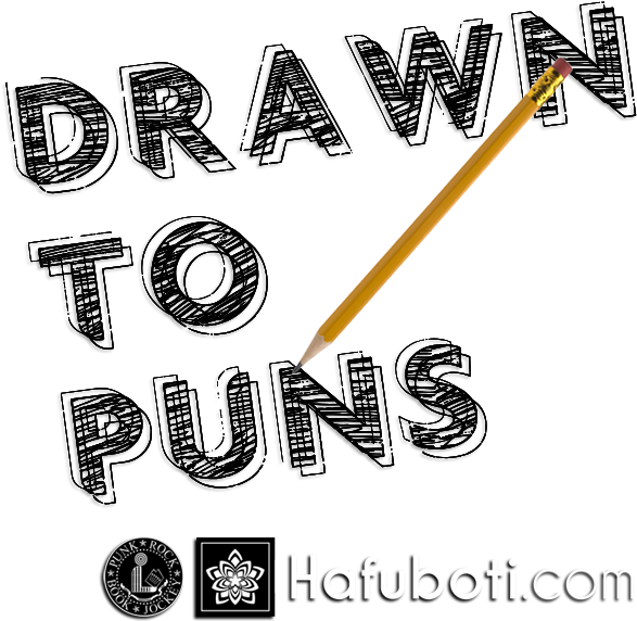 A Brief Post About One Of Our "great Wall O Puns" Which - Drawing (1224x835), Png Download