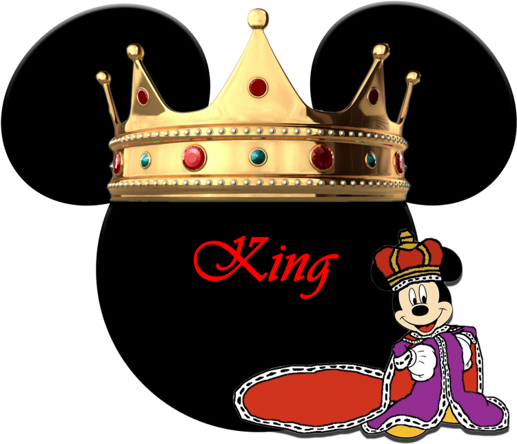 [ Img] - King Mickey Png (1024x791), Png Download