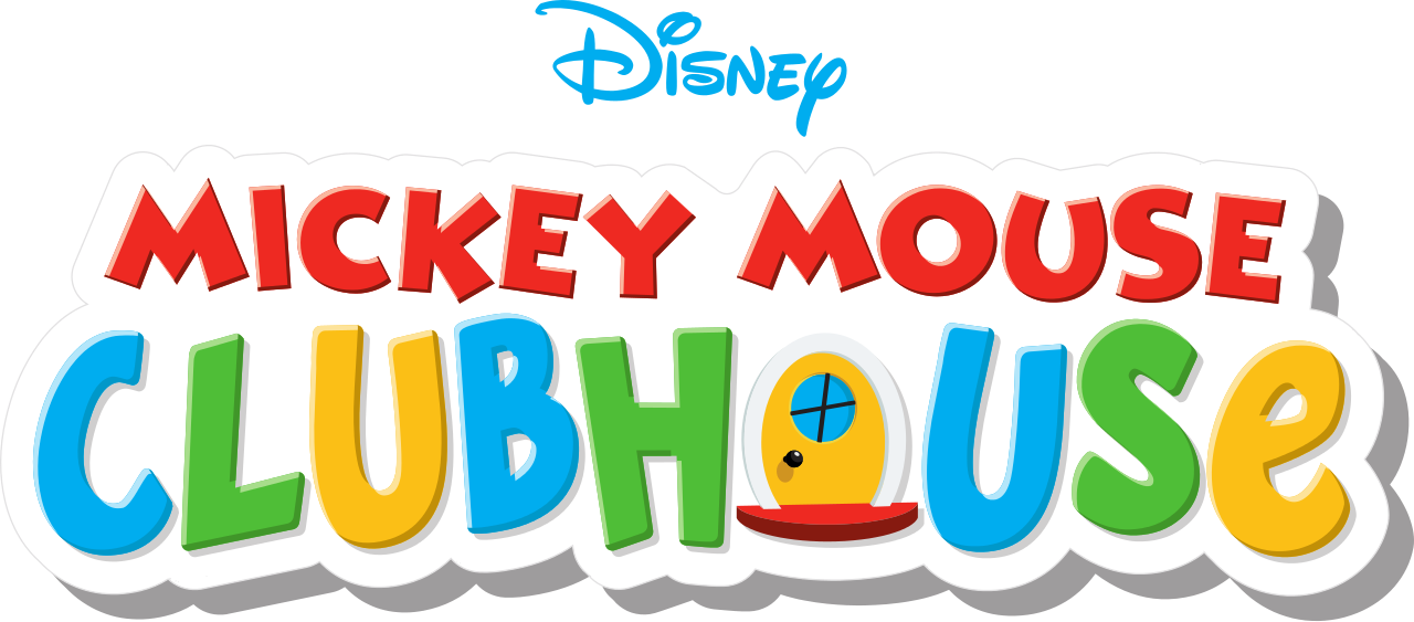 Clipart Car Mickey Mouse Clubhouse - Mickey Mouse Clubhouse Logo (1280x563), Png Download